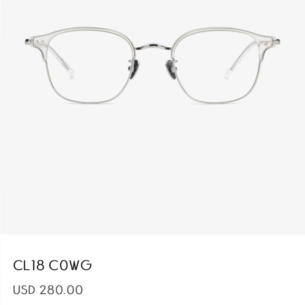 PROJEKT PRODUKT CL18 titanium spectacles